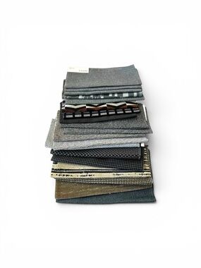 20 Assorted Designer Neutral Upholstery Fabric Swatches | Quilting Crafts Sewing